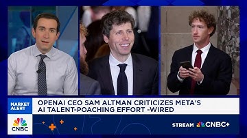 OpenAI CEO Sam Altman criticizes Meta