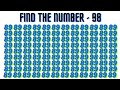 Find the Odd One Out | Find the Odd Number and Letter Edition - Puzzles 👁 | Oddity Spotting #video