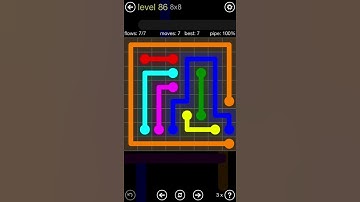 Flow Free 8x8 Level 86