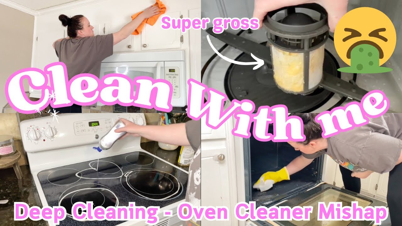DEEP CLEANING MOTIVATION FOR 2024 | Total Kitchen Clean With Me - YouTube