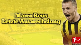 Marco Reus wird verabschiedet bei der Auswechslung (Borussia Dortmund gg SV Darmstadt 98)