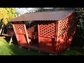 Бюджетная беседка своими руками.Часть 2.Cheap gazebo with your own hands.Part 2.