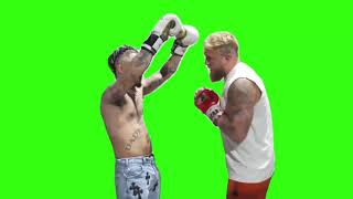 Jake Paul Punches Lil Pump Green Screen