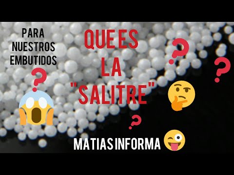 Video: Cómo Hacer Salitre