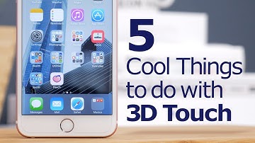 5 Cool Things to do with 3D Touch!