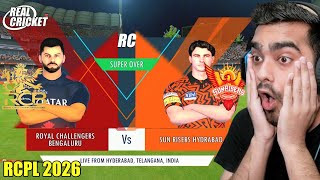 Super Over! IPL Auction 2026 RCB Vs SRH Real Cricket (Hardcore Mode) screenshot 5
