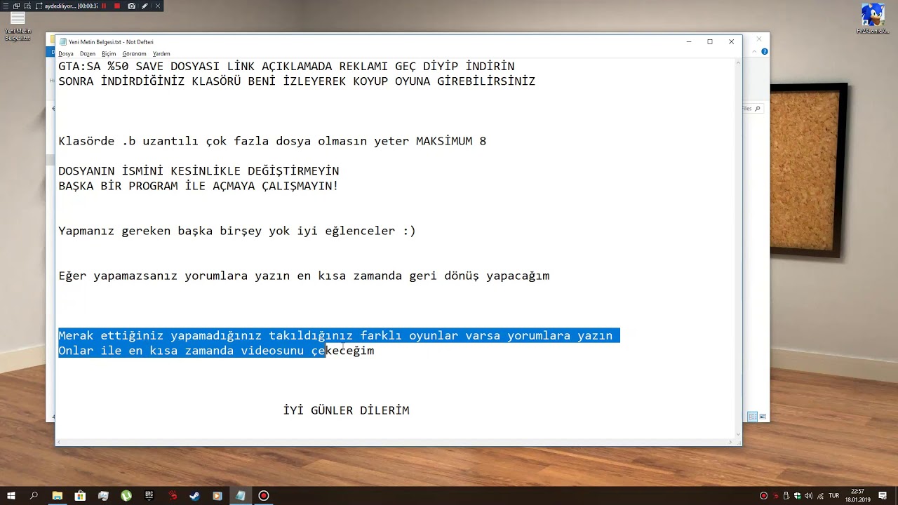 Grand Theft Auto San Andreas 50�si bitirilmiş save dosyası YouTube