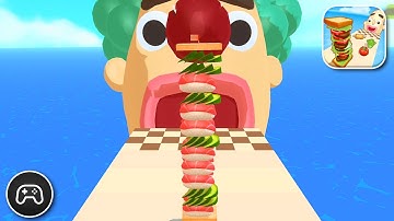 Sandwich Runner - Gameplay Walkthrough Part 120 - Basic Solution Levels 583-587 (iOS, Android)