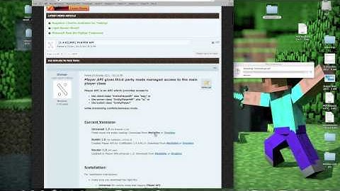 How To Install Smart Movement Mod for Minecraft 1.4.6 **MAC**
