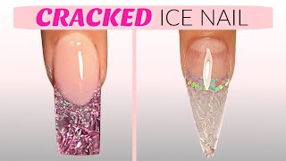 Cracked Ice Nail Tutorial