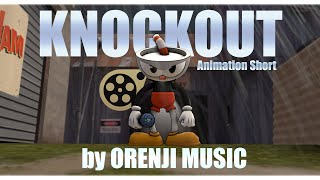 Friday Night Funkin - Knockout Animation Short - (VS Cuphead / Indie Cross) (SFM)
