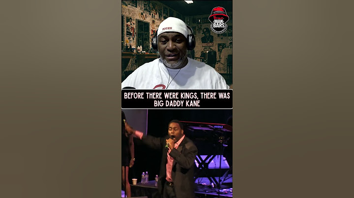 Before There Were Rap Kings, There Was BIG DADDY KANE