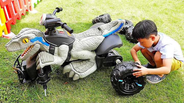 Dinosaurs Power Wheels Car Toy Assembly Toys Activity