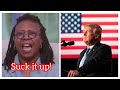 Whoopi tells Trump supporters to suck it up like they did.. but did they?