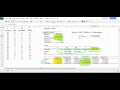 Multiple regression with google sheets xl miner