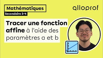 Tracer une fonction affine à l