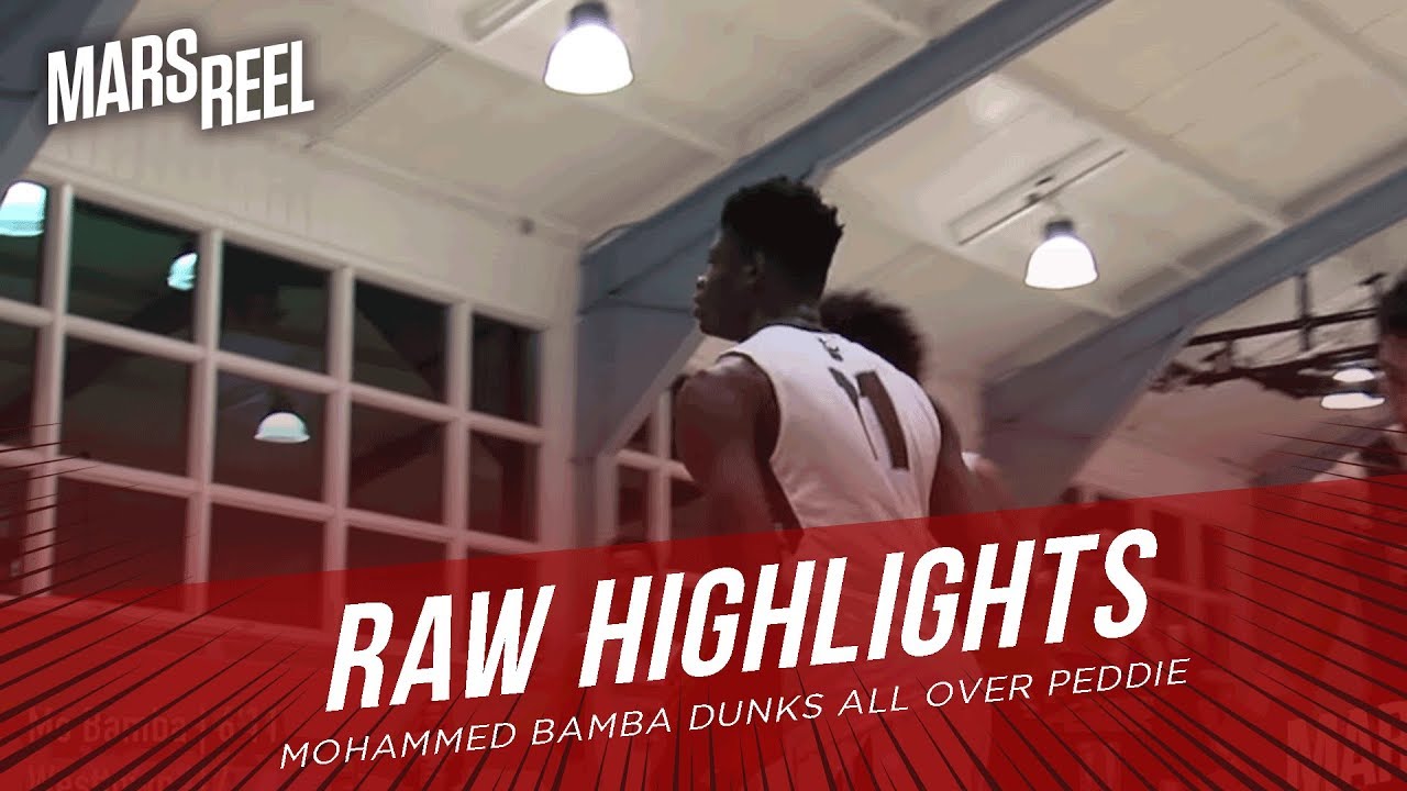 Mohammed Bamba DUNKS All Over Peddie In WIN | RAW HIGHLIGHTS | Mars Reel