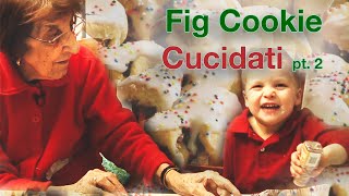 Holiday Cooking: Cucidati Sicilian Fig Cookies  Part II