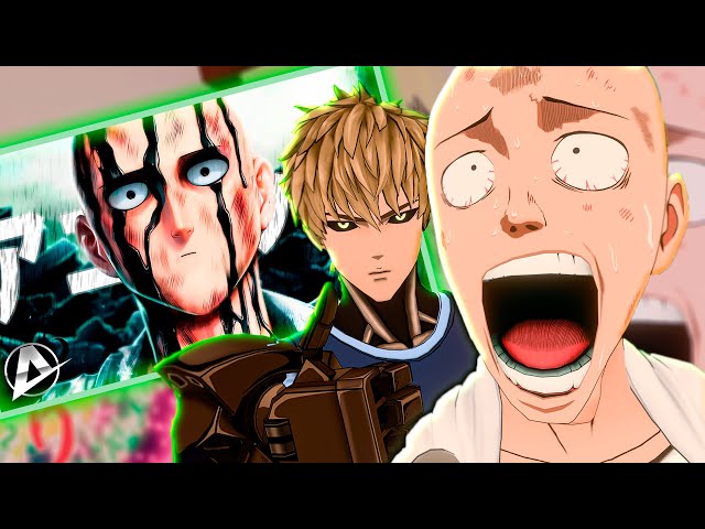 Saitama e Genos REAGEM a ♪ Saitama | Soco Sério | AniRap (@Prod Hunter) class=