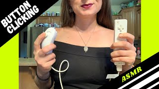 Button Clicking ASMR | Whispered | Fast ASMR