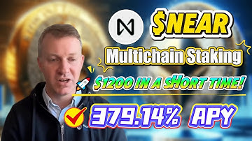 Turn a Downtrend into Passive Income: Stake NEAR in NEAR Protocol and Earn APY 379.14% Now