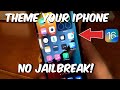 Theme Your iPhone without App redirects/Pop-ups NO JAILBREAK iOS 16/15/14! -[COWABUNGA]