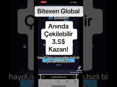 💸 ANINDA 3.5 DOLAR KAZAN 💸 Bitexen Global Çekilebilir Airdrop #shorts