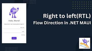 Right-to-Left Flow Direction In .NET MAUI screenshot 3