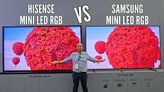 Hisense MiniLED RGB VS Samsung Micro RGB : comparaisons et différences