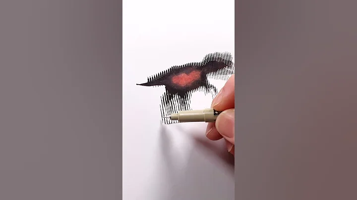 Draw Dinosaur Art! #drawing #dinosaur #illusion #shorts #art thumbnail