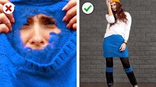 13 Amazing Fashion Hacks! DIY Clothing Ideas And More