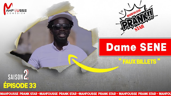 Prank Star Saison 2 épisode 33 Dame Sène ( Sama Yon nekoul si lolou )