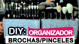 DIY: ORGANIZADOR BROCHAS/PINCELES