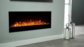 Dimplex Prism Optiflame Built-in Electric Wall Fire Video