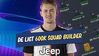 BEST SQUAD FOR 600K AROUND RTTK DE LIGT FIFA 22 I FIFA 22 600K RTTK DE LIGT SQUAD BUILDER I