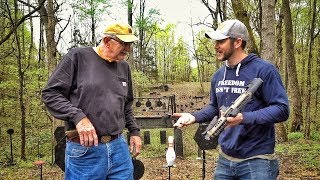 Hickok45 обзирает странные пушки из коллекции Мэтта | Разрушительное ранчо | Перевод Zёбры