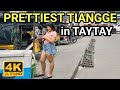 ACTION WALK EXPERIENCE | The TIANGGE CAPITAL of The Philippines in Taytay Rizal [4K] 🇵🇭