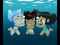 [SHARK VERSION] Molly McGee and friends underwater