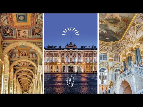 Vídeo: Como São Decoradas As Salas De Exposição Do Hermitage