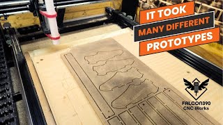 Making a shoe rack on desktop CNC router. Organize your shoes. by FALCON390 CNC Works 1,872 views 5 months ago 7 minutes, 37 seconds