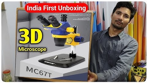 New 3D MECHANIC MC67T Microscope Unboxing and Reviews India First Unboxing | MaiThil Boy