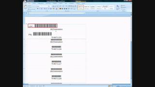 Make bar codes in Excel/Word (3) screenshot 3