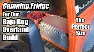 How To Install a Compact Camping Fridge In a Tiny Car/ Volkswagen Beetle