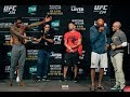 UFC 234: Anderson Silva Breaks Into Tears After Israel Adesanya Weigh-In Staredown