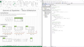 Gauss Elimination - Concept