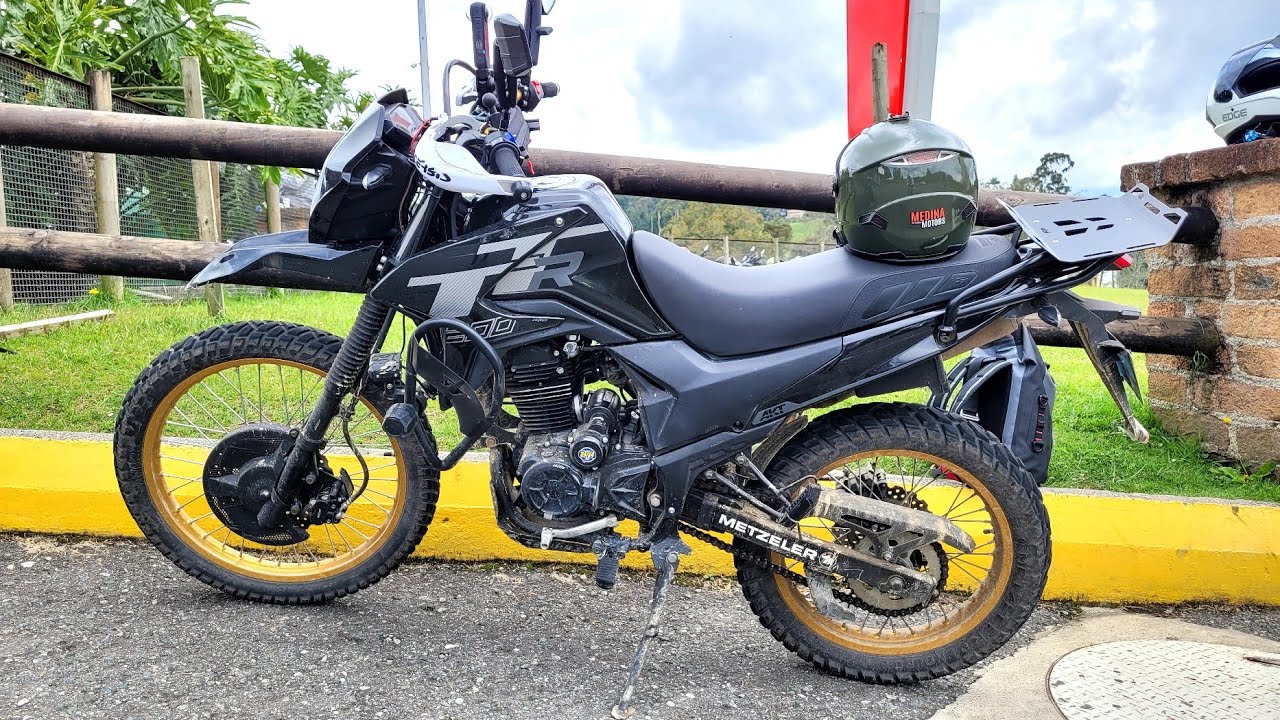 Pruebo la Nueva TTR 200 con mas de 3 MILLONES en ACCESORIOS | Medina Motors 