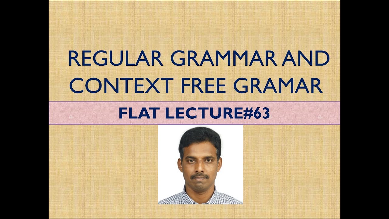 regular grammars and context-free grammars