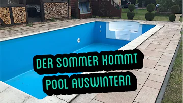 Wann holt man den Pool aus dem Winterschlaf?