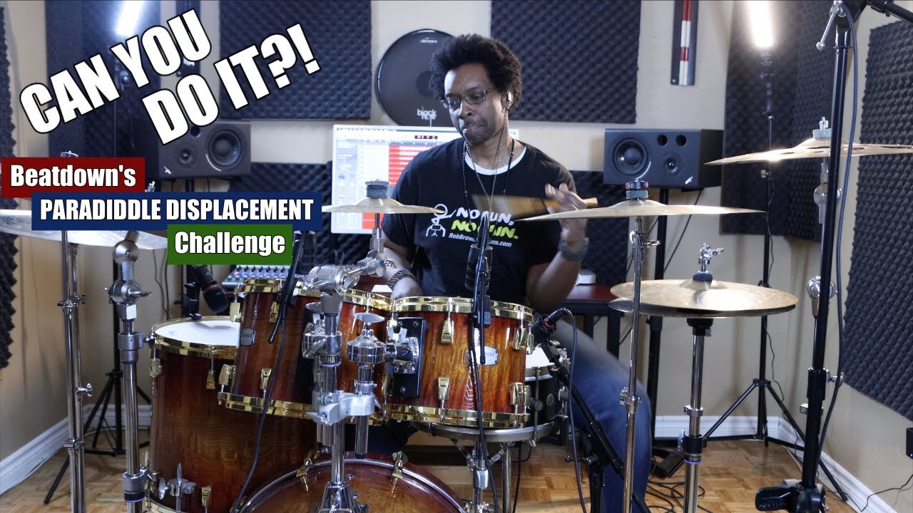 Beatdown's 'Paradiddle Displacement Challenge' - Can You Do it??