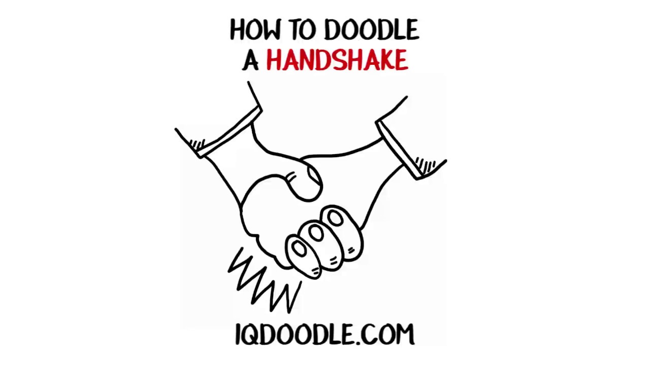 How To Draw A Handshake